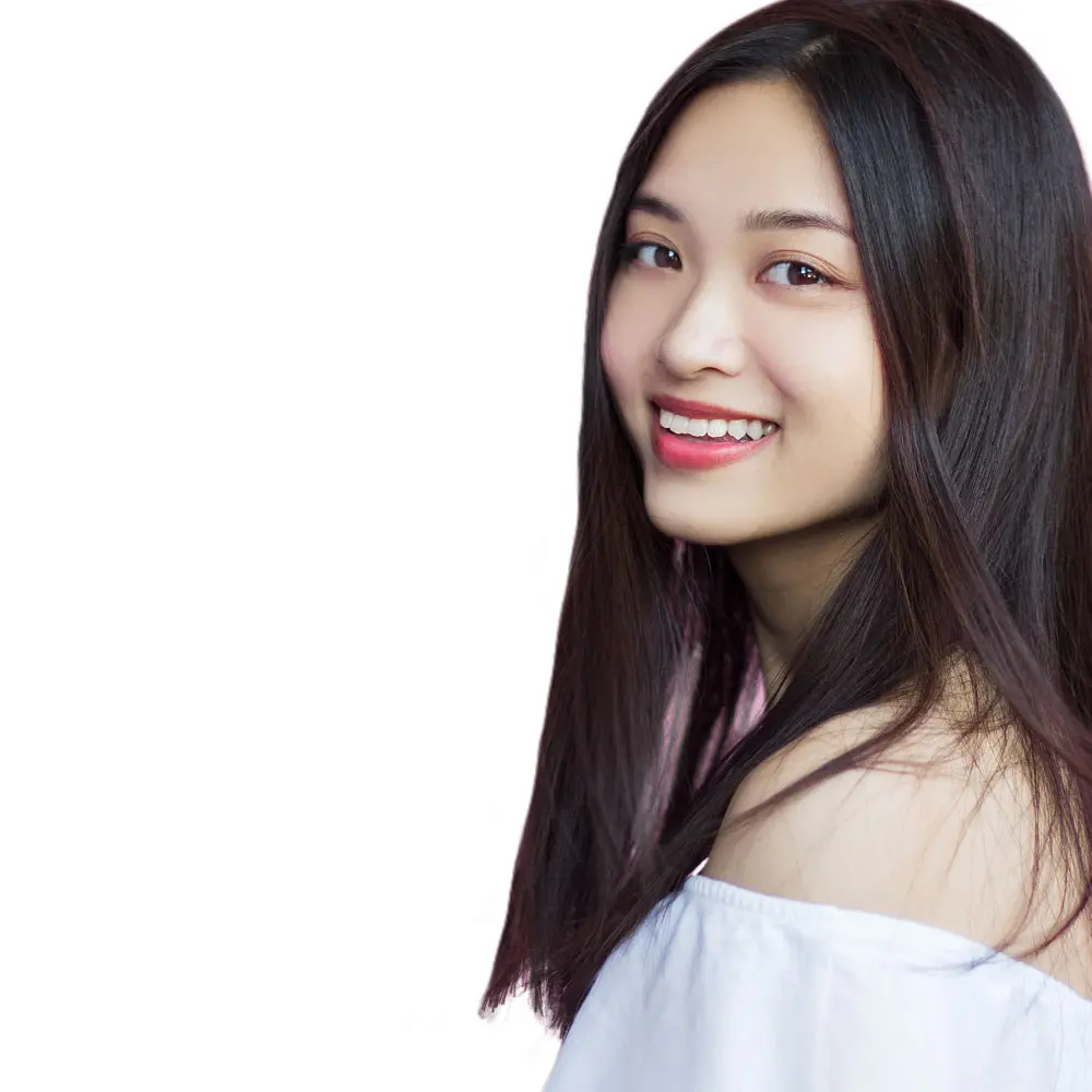 Hudson Orthodontics - young girl smiling